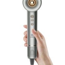 Secador de Pelo Eléctrico MX0202 1600W 3 velocidades de viento, 3 niveles de temperatura con accesorio-pistola magnética