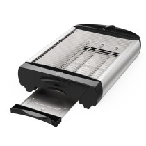 Tostadora MX0206 900W control mecánico Tres turbinas de calentamiento-plata