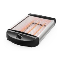 Tostadora MX0206 900W control mecánico Tres turbinas de calentamiento-plata