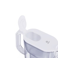 Hervidor con filtro MX0200, jarra de agua de 2,4 l con pantalla LED, color blanco