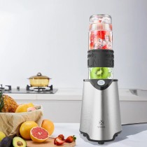 Licuadora eléctrica MX0199 500W 570ML botella deportiva - plateada