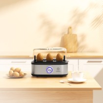 Hervidor de huevos MX0196 400W 200*150*140mm con controlador mecánico - negro