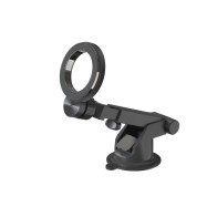 Soporte para teléfono de coche MX0157 con soporte magnético para salpicadero y parabrisas, 17N52, 4400 gs, color negro