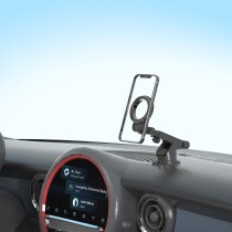 Soporte para teléfono de coche MX0157 con soporte magnético para salpicadero y parabrisas, 17N52, 4400 gs, color negro