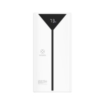 Banco de energía MX0131 10000 mAh 22,5 W con 3 cables ABS+PC-blanco