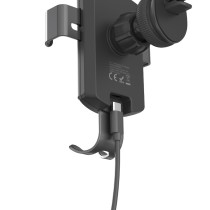 Cargador inalámbrico para coche MX0059 15 W Tipo C (negro)