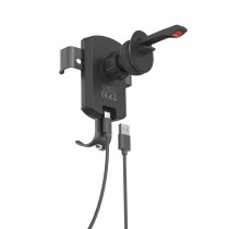 Cargador inalámbrico para coche MX0059 15 W Tipo C (negro)