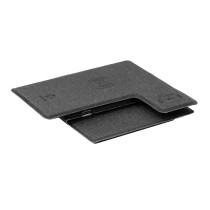 Cargador inalámbrico 3 en 1 MX0057 de 15 W para teléfono, 5 W para auriculares y 3 W para reloj, color negro