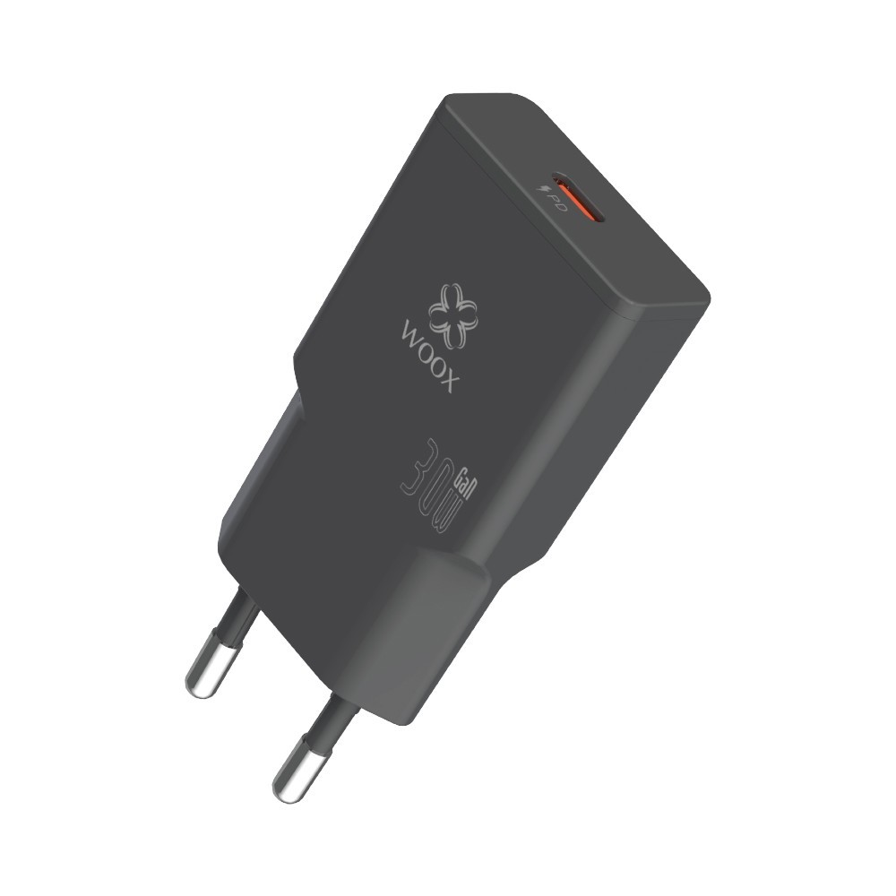 Cargador de pared GaN PD único UE MX0082 30 W