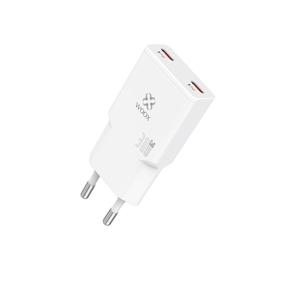 Cargador de pared EU PD+PD GaN MX0088 30 W