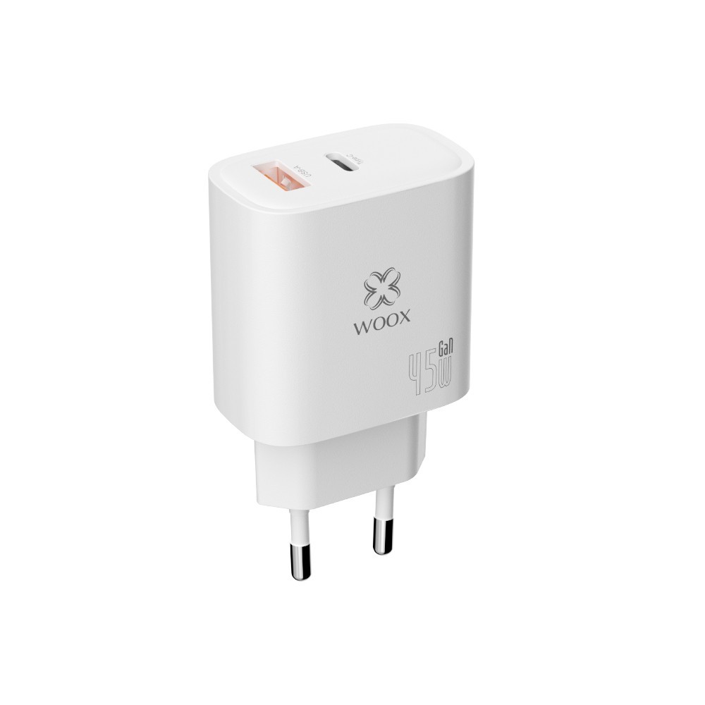 Cargador de pared UE QC+PD GaN MX0091 45 W