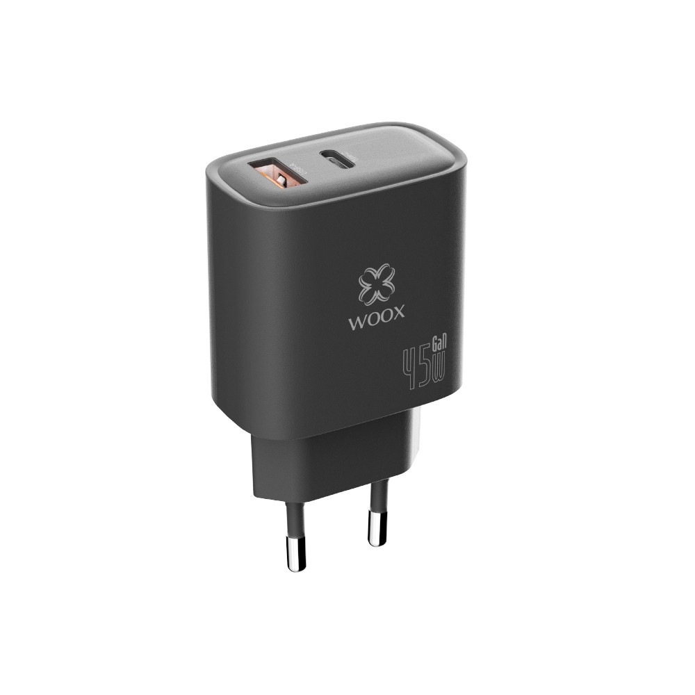 Cargador de pared UE QC+PD GaN MX0091 45 W