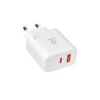 Cargador de pared UE QC+PD GaN MX0094 65 W