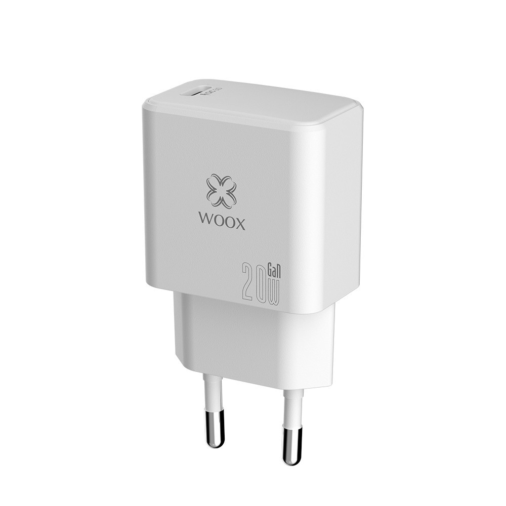 Cargador de pared EU Single PD GaN MX0076 20W