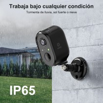 Cámara de Seguridad Inalámbrica al Aire Libre R4260 - 1080p Full HD, Batería 5000mAh, Detección PIR Humana