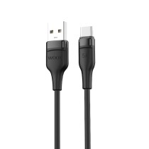 Cable de datos MX0033 USB a tipo C 5A 1 m - blanco