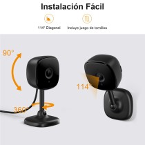 Cámara Inteligente Interior Elegante 2K HD R4208, Bluetooth/Wi-Fi 2.4GHz, Monitoreo 24/7