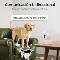 Cámara PTZ Inteligente R4040-V8- 2K UHD+Visión Nocturna, Pan 360°/Inclinación 104°, Detección de Movimiento/Sonido