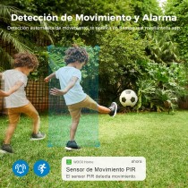 Cámara de Seguridad al Aire Libre R4100 - Impermeable IP65, 3MP UHD+Visión Nocturna, Wi-Fi 2.4GHz, Energía Cableada