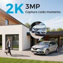 Cámara con Foco de Pared Solar | Woox Smart Security