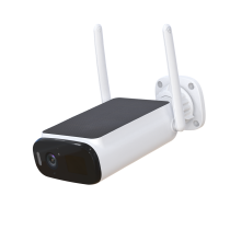 R8404 4G Solar Security Camera Night Vision Motion Detection Alexa/Tuya Smart Home Compatible CMOS Sensor Cloud Data Storage