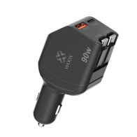 MX0227 90W con 2 cables USB tipo C - blanco