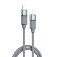 Cable de datos MX0222 Tipo-C a Lightning 30W 1m - marrón