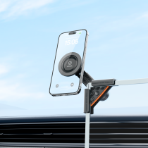 Soporte magnético para teléfono para pantalla de coche MX0285 N52 Fuerza magnética: 18N - negro