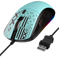 Wired Gaming Mouse MX0278 DPI:3600-blue