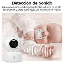 Cámara PTZ Inteligente R4040 - 2K UHD+Visión Nocturna a Color, Pan 360°/Inclinación 104°, Detección de Movimiento/Sonido