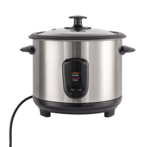 Cocina eléctrica MX0236 400 W, 1 L, tapa de vidrio — Negro