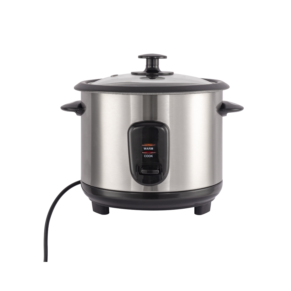 Cocina eléctrica MX0236 400 W, 1 L, tapa de vidrio — Negro