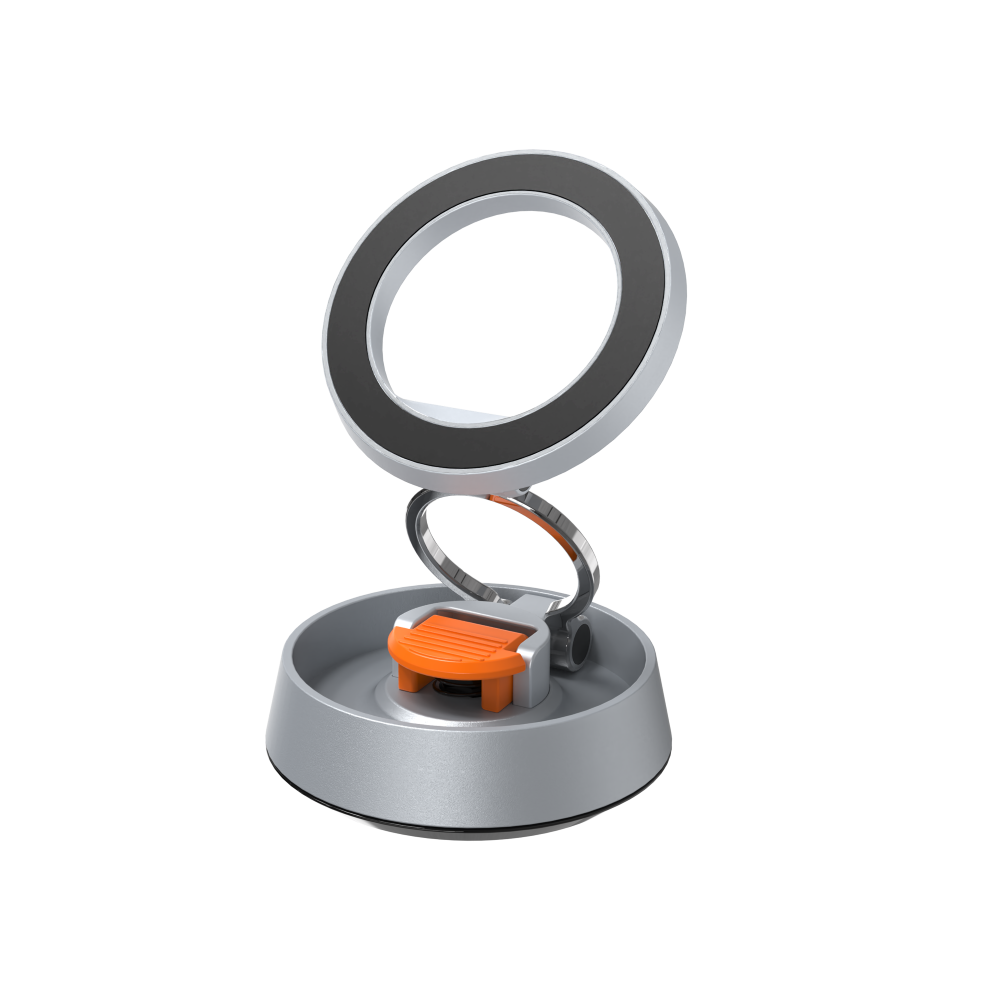 Soporte de teléfono magnético mini plegable MX0457 ABS+aleación de zinc N52 4300GS-gun