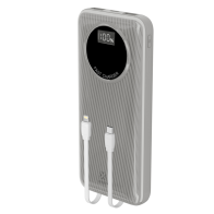 Power Bank MX0459 22.5W 10000mAh con 2 cables