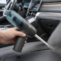 Aspiradora para coche MX0513, 4000 Pa, 2 baterías de 1800 mAh, color negro