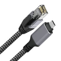Cable USB-C a RJ45 MX0519 1000 Mbps 2 m (negro)