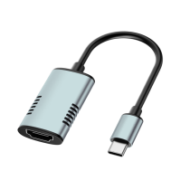 Tarjeta de captura USB-C MX0506 (aleación de aluminio, color gris plomo)