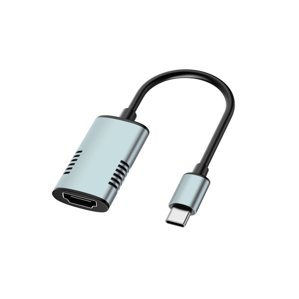 Tarjeta de captura USB-C MX0506 (aleación de aluminio, color gris plomo)