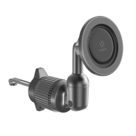 Soporte magnético para rejilla de ventilación de coche MX0504 (imanes N52, ABS+PC, color negro)
