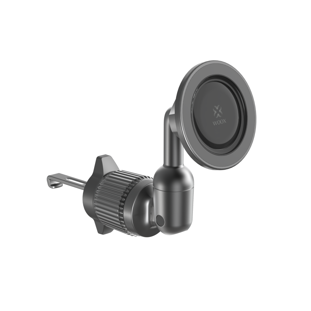Soporte magnético para rejilla de ventilación de coche MX0504 (imanes N52, ABS+PC, color negro)