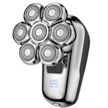 Afeitadora eléctrica MX0525 (1400 mAh, 5 W, motor magnético, cabezal de 7 cuchillas) - plateado