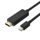Cable Mini DP a HDMI MX0522 (4K, 1,8 m) - negro