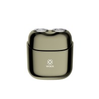 Mini afeitadora eléctrica MX0204 5W 330mAh IPX6 Tipo-C con pistola de carga